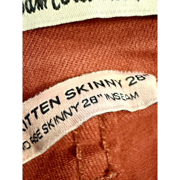 Sam Edelman Jeans Womens 28 The Kitten Skinny High Rise Stretch Pants 28 Inseam - Picture 7 of 8